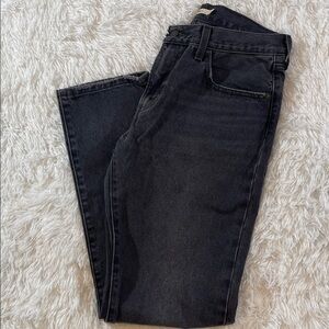 Levi's Black Straight Leg Jeans